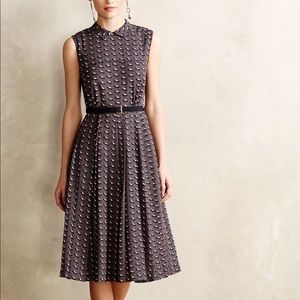 Anthropologie Orla Kiely Stiletto Midi Dress